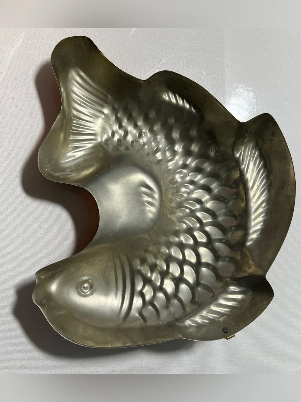 VTG Copper Tin lined Jello mold - Decorative Fish  (Copper)